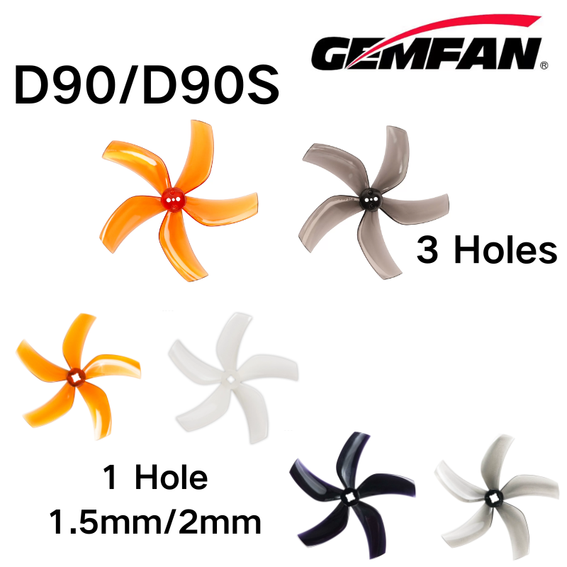 D90 5 ブレードプロペラ D90-5 Gemfan プロ - Walksnail Avatar Hd Goggles X のレビューと価格