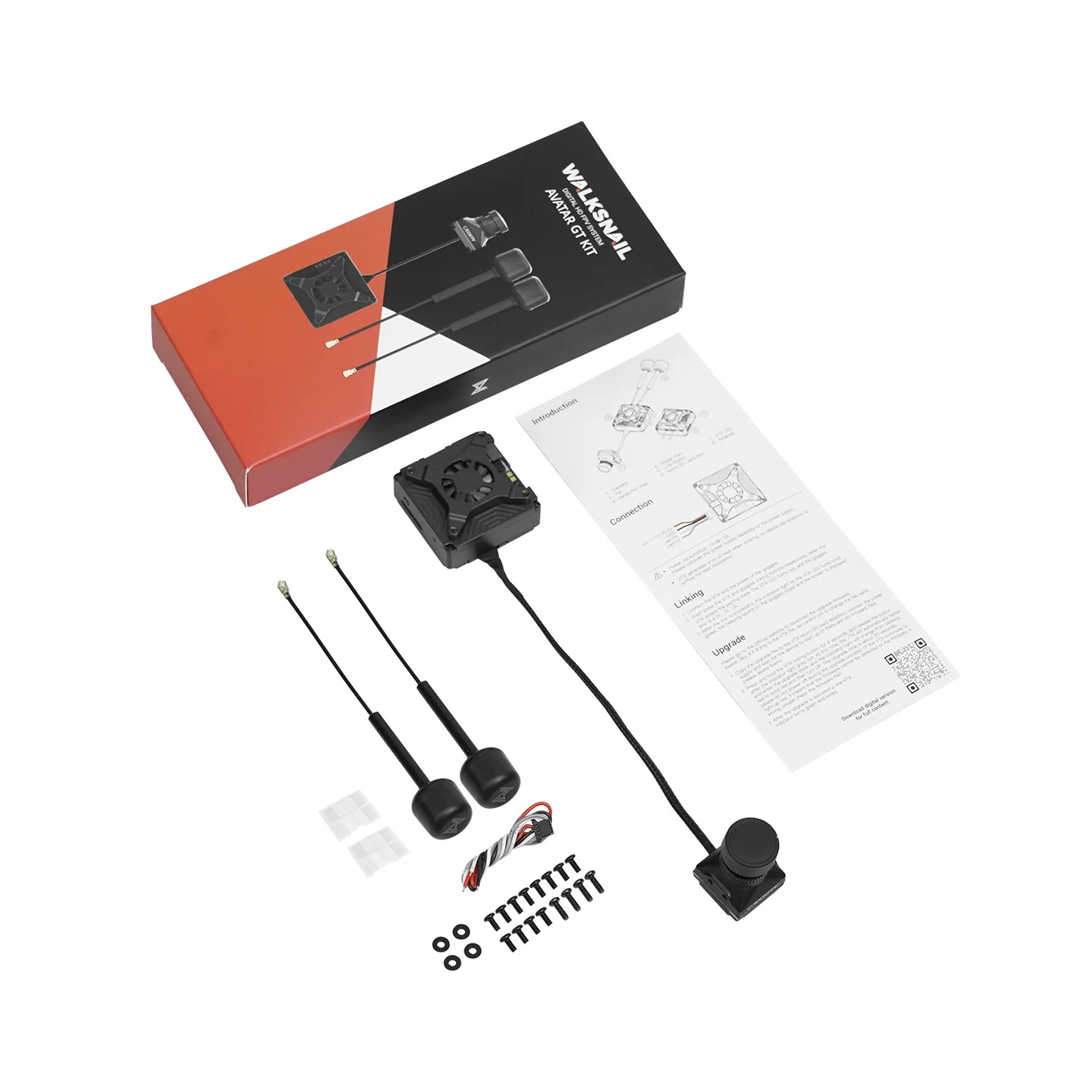 Walksnail-アバターhd proカメラ,fpv伝送カ - Walksnail Avatar Gt Kit 2W Vtx のレビューと価格